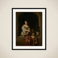 Allegory of Transience framed