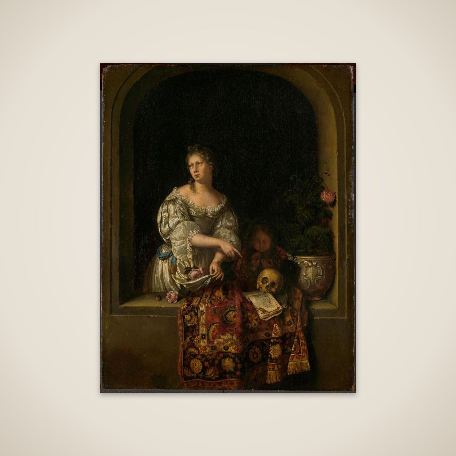 Allegory of Transience unframed print