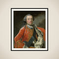 Portrait of William IV, Prince of Orange framed