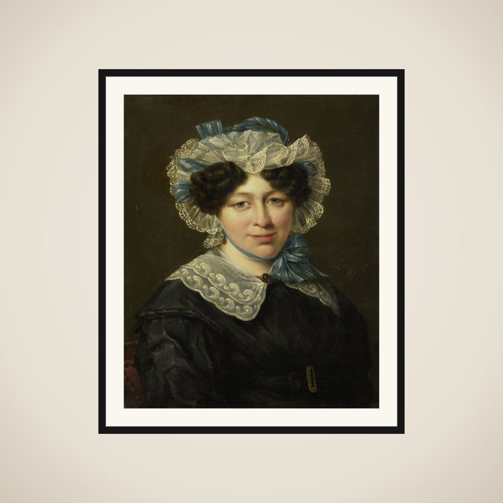 Portrait of Maria Adriana van der Sluys, Wife of Hermanus Martinus Eekhout framed