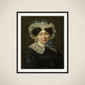 Portrait of Maria Adriana van der Sluys, Wife of Hermanus Martinus Eekhout framed