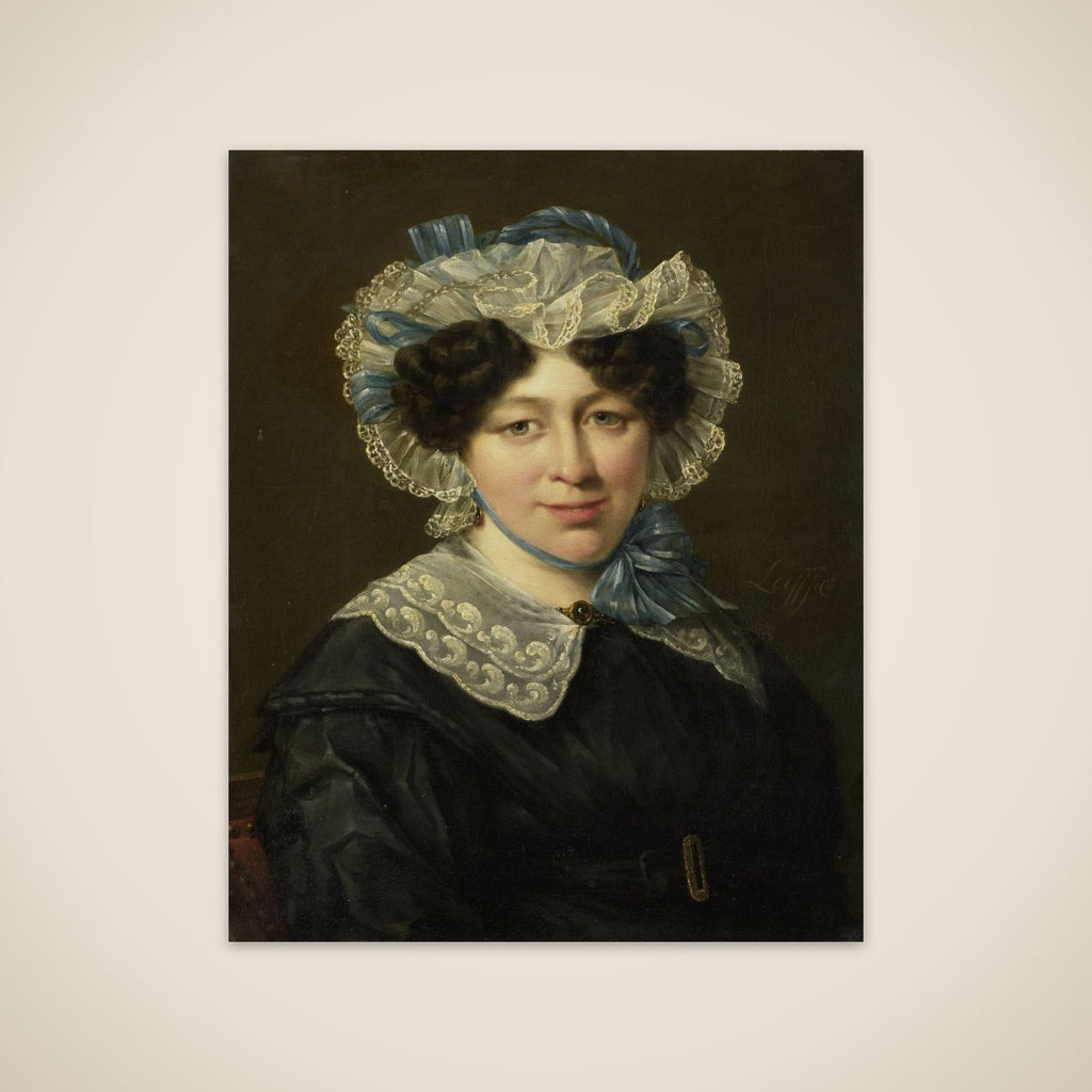 Portrait of Maria Adriana van der Sluys, Wife of Hermanus Martinus Eekhout unframed print