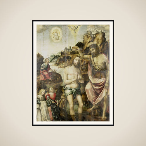 Baptism of Christ framed