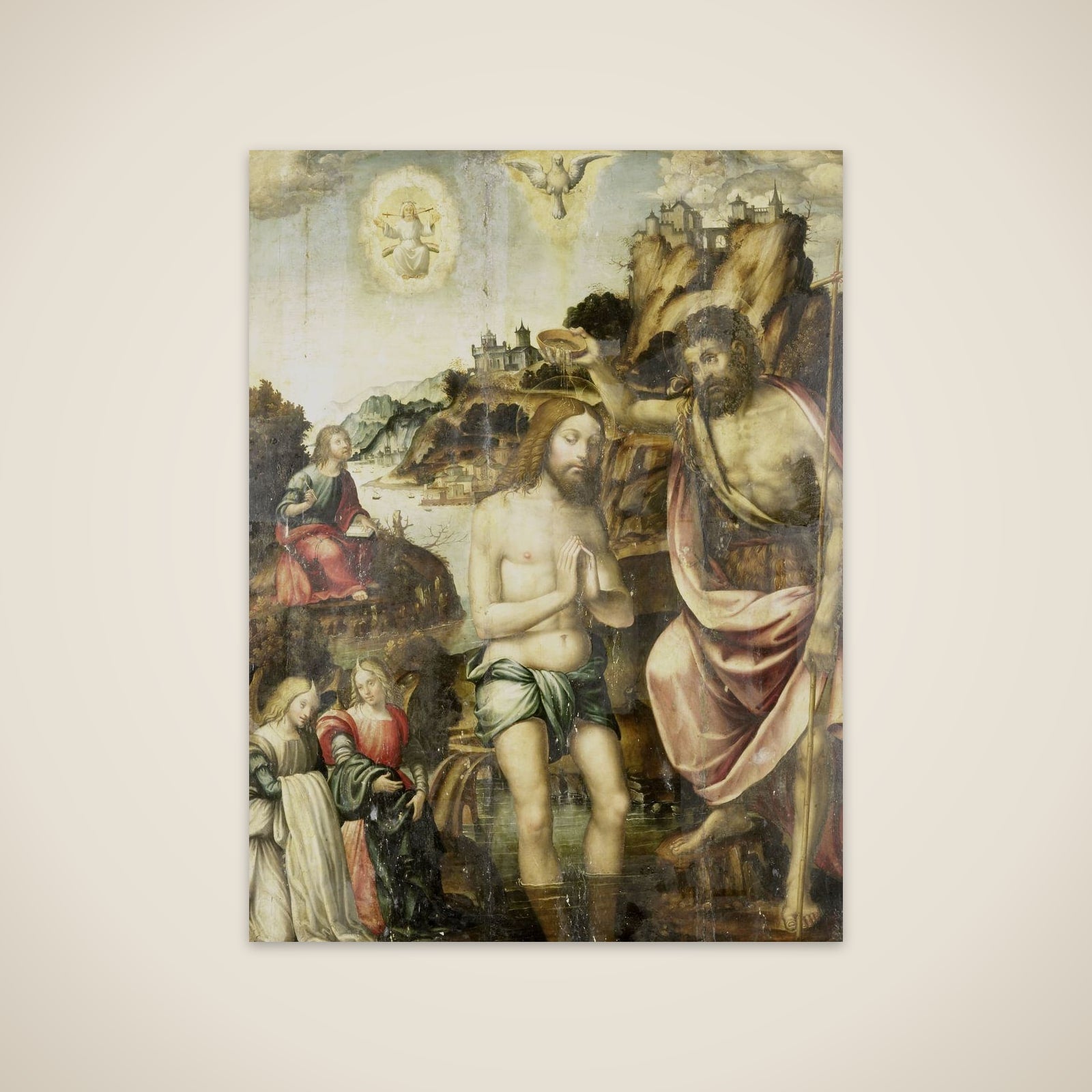 Baptism of Christ unframed print