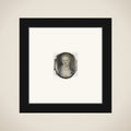 Portrait of een vrouw framed