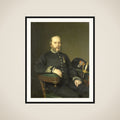 Gerard Johan Verloren van Themaat (1809-90). Lid van de Gedeputeerde Staten van Utrecht framed