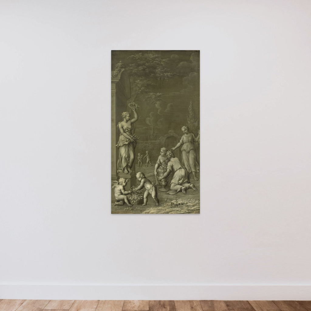 Homage to Pomona unframed — shown to scale