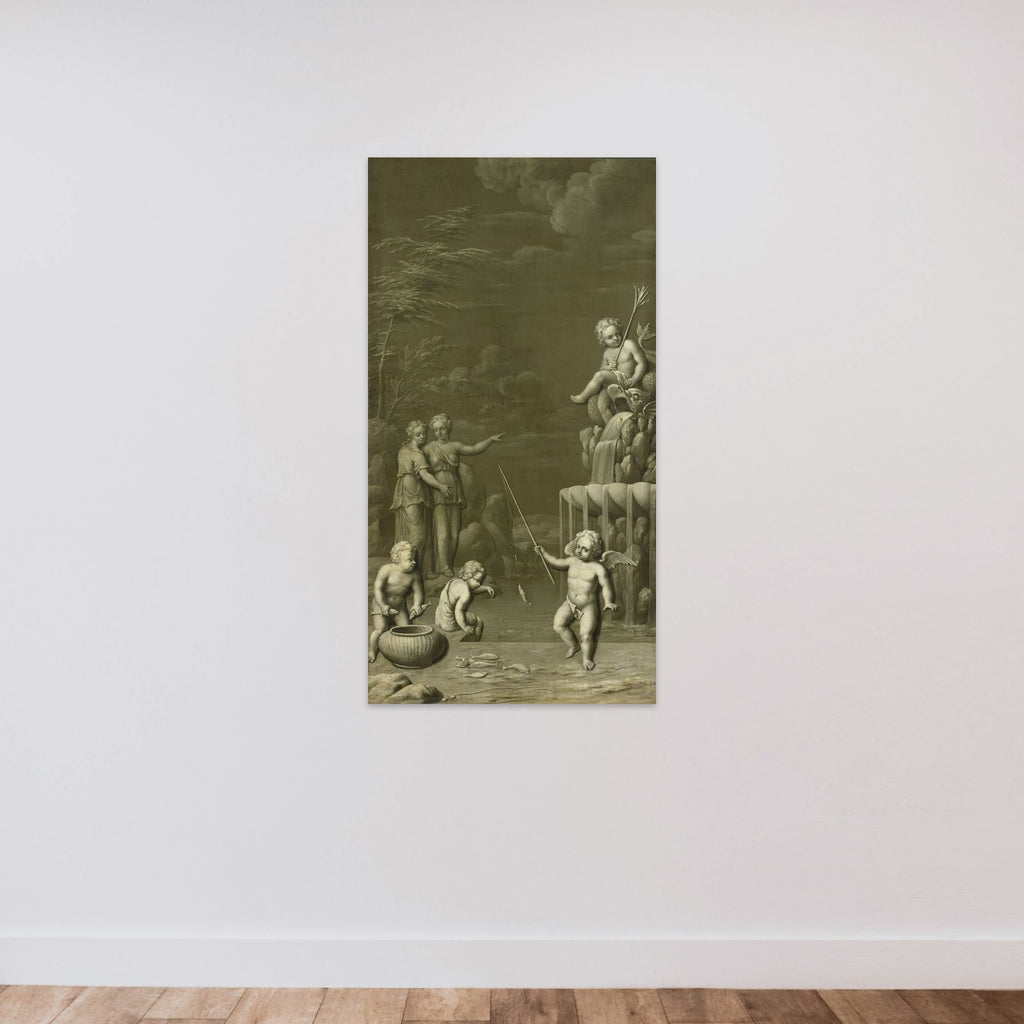 The Catch unframed — shown to scale