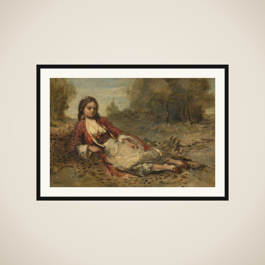 Algérienne framed