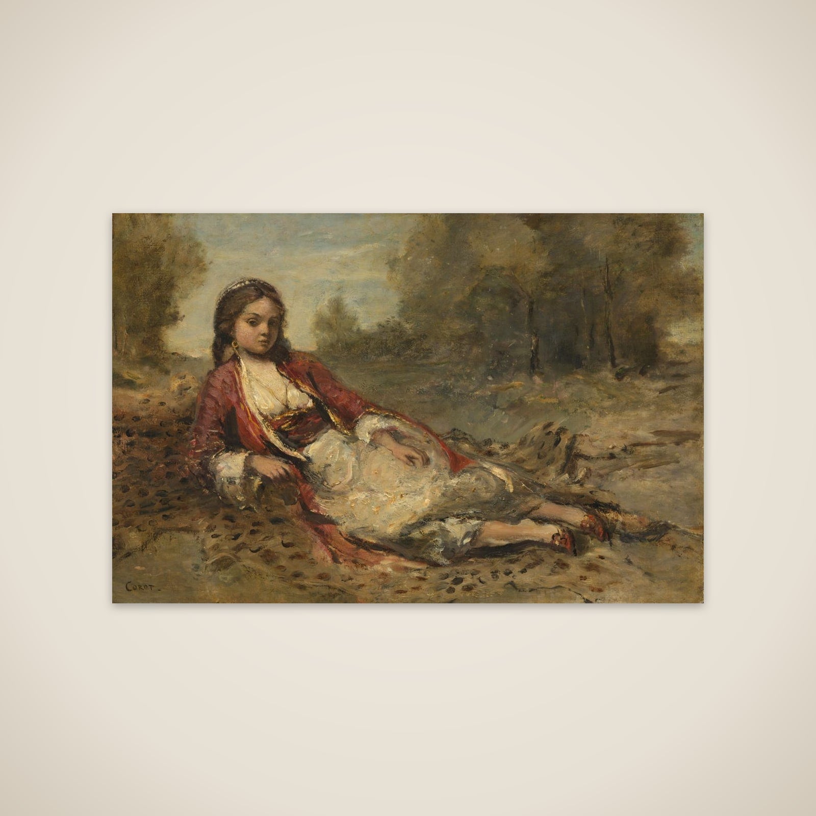 Algérienne unframed print