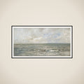 Seascape framed