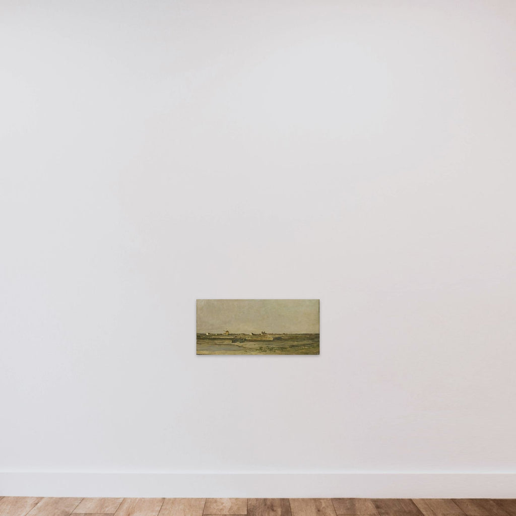 Landscape unframed — shown to scale