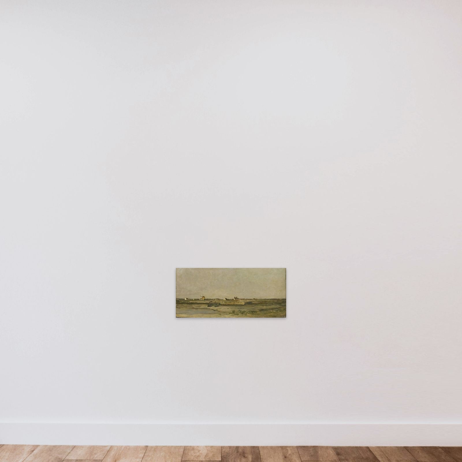 Landscape unframed — shown to scale