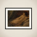 Reclining Nude framed