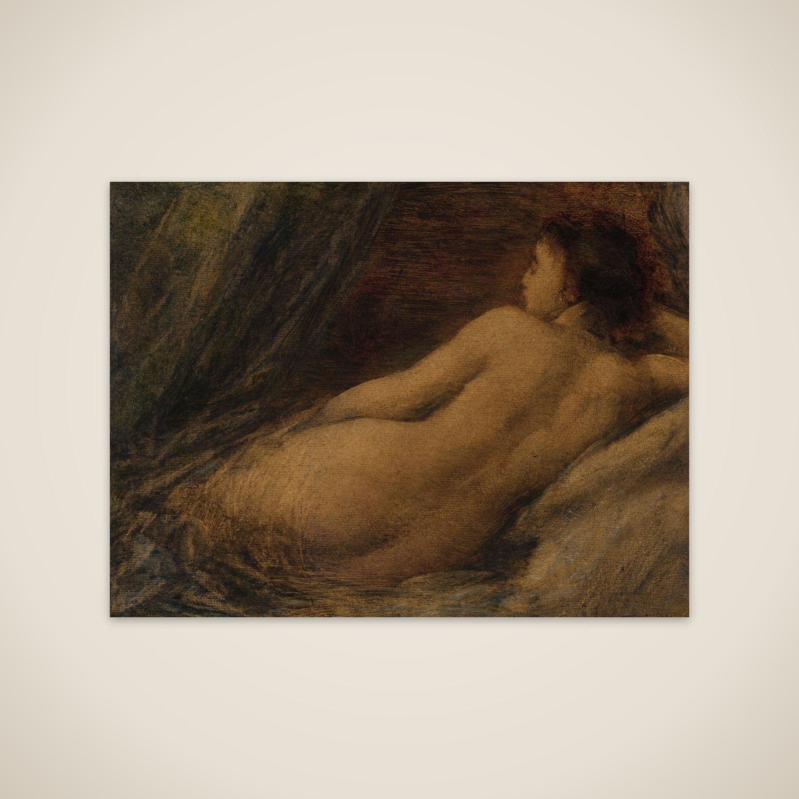 Reclining Nude unframed print