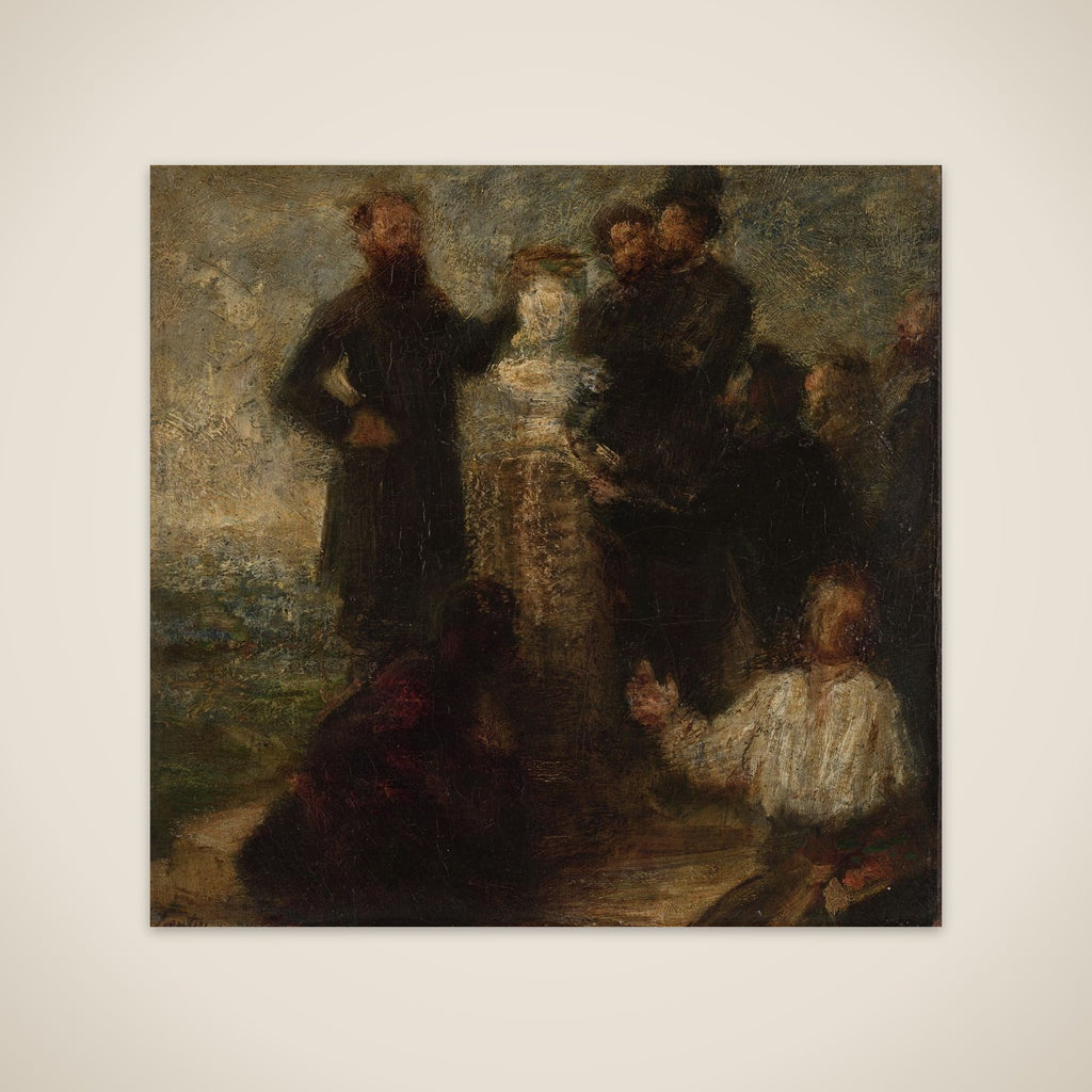 Hommage à Berlioz unframed print
