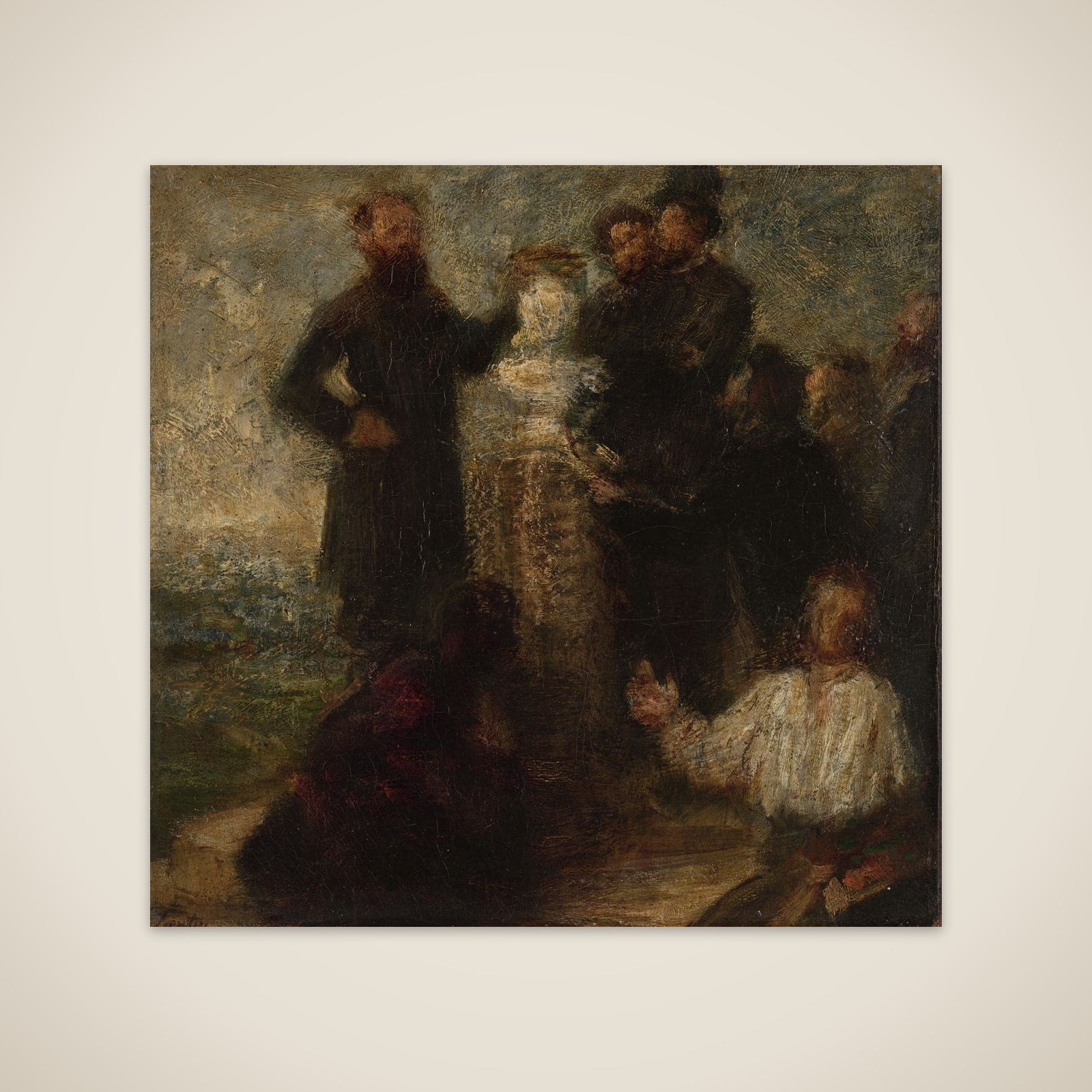 Hommage à Berlioz unframed print