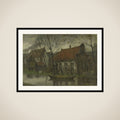 View in a Village framed