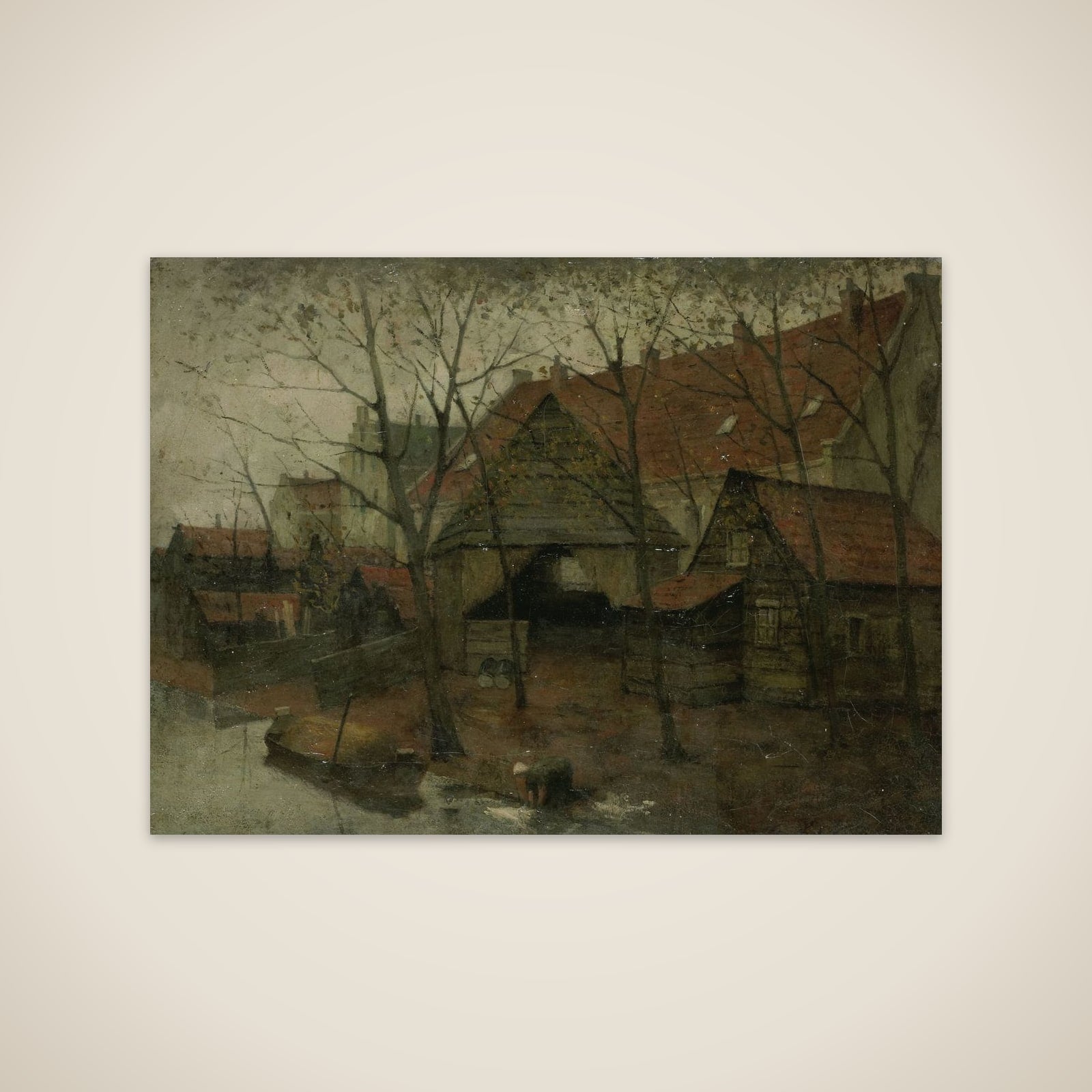 The Vinkenbuurt near Amsterdam unframed print
