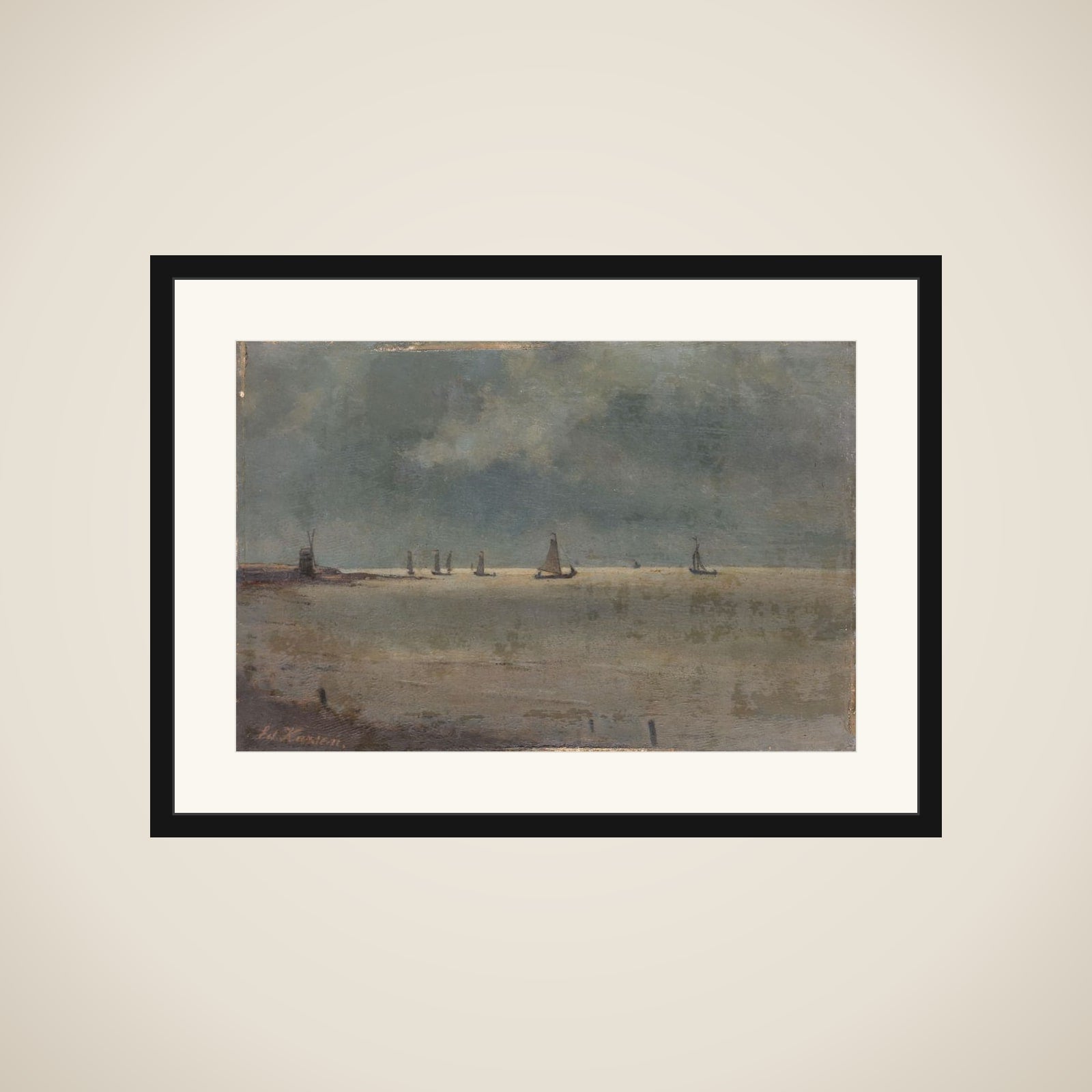 The Zuider Zee framed