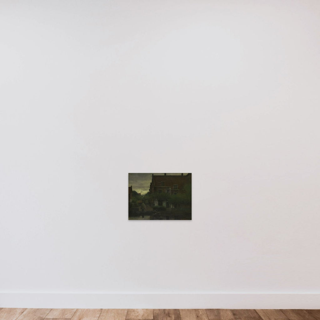 Overcast Day unframed — shown to scale