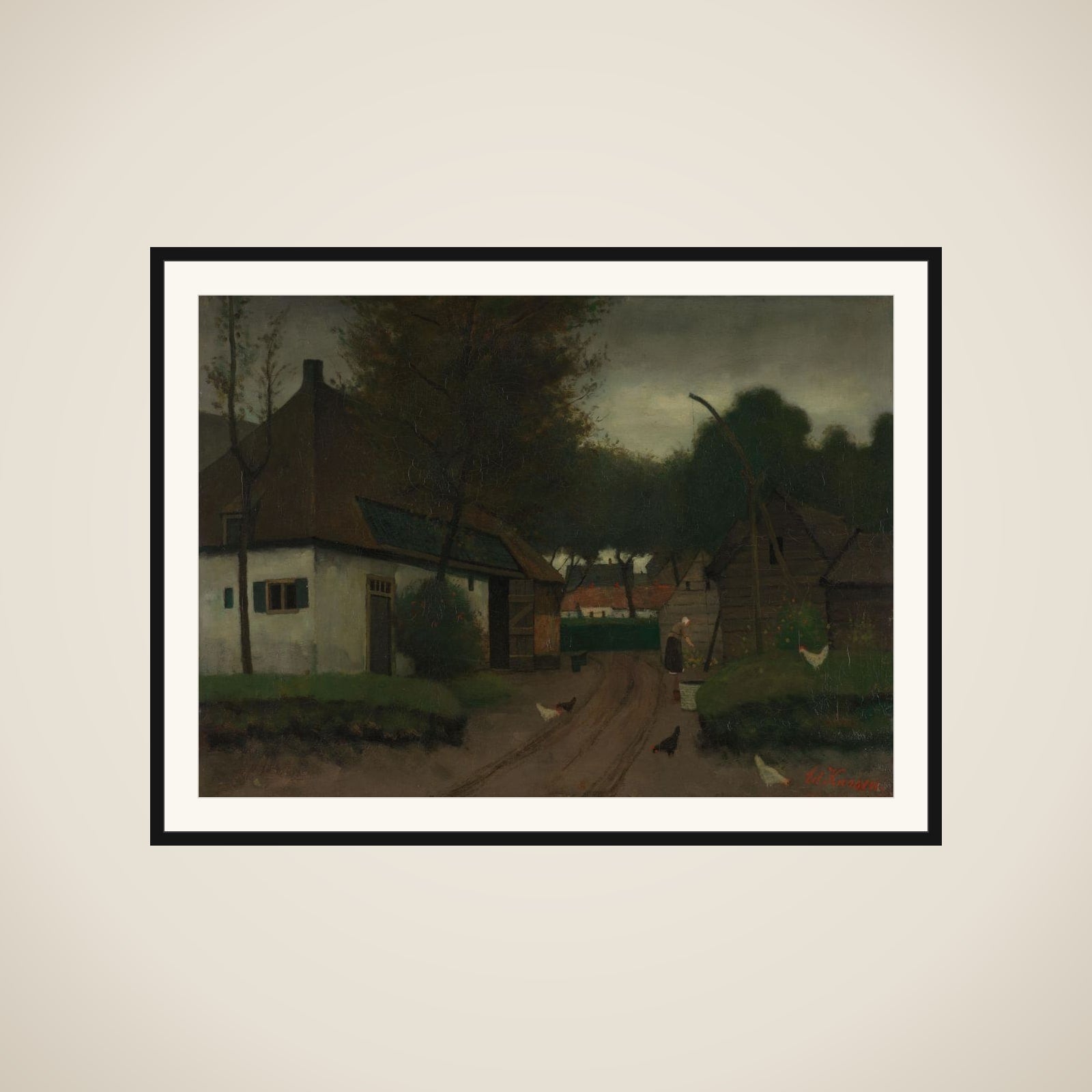 Farmstead framed