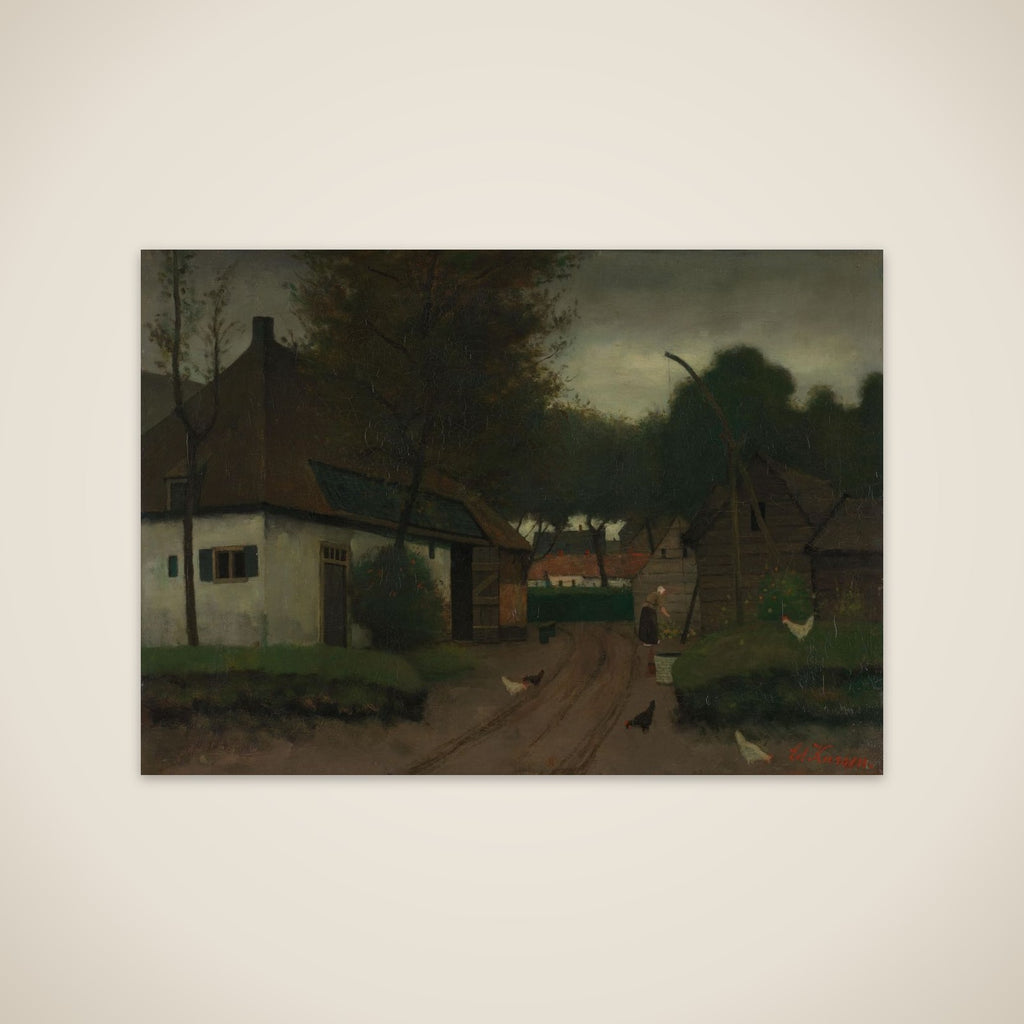 Farmstead unframed print