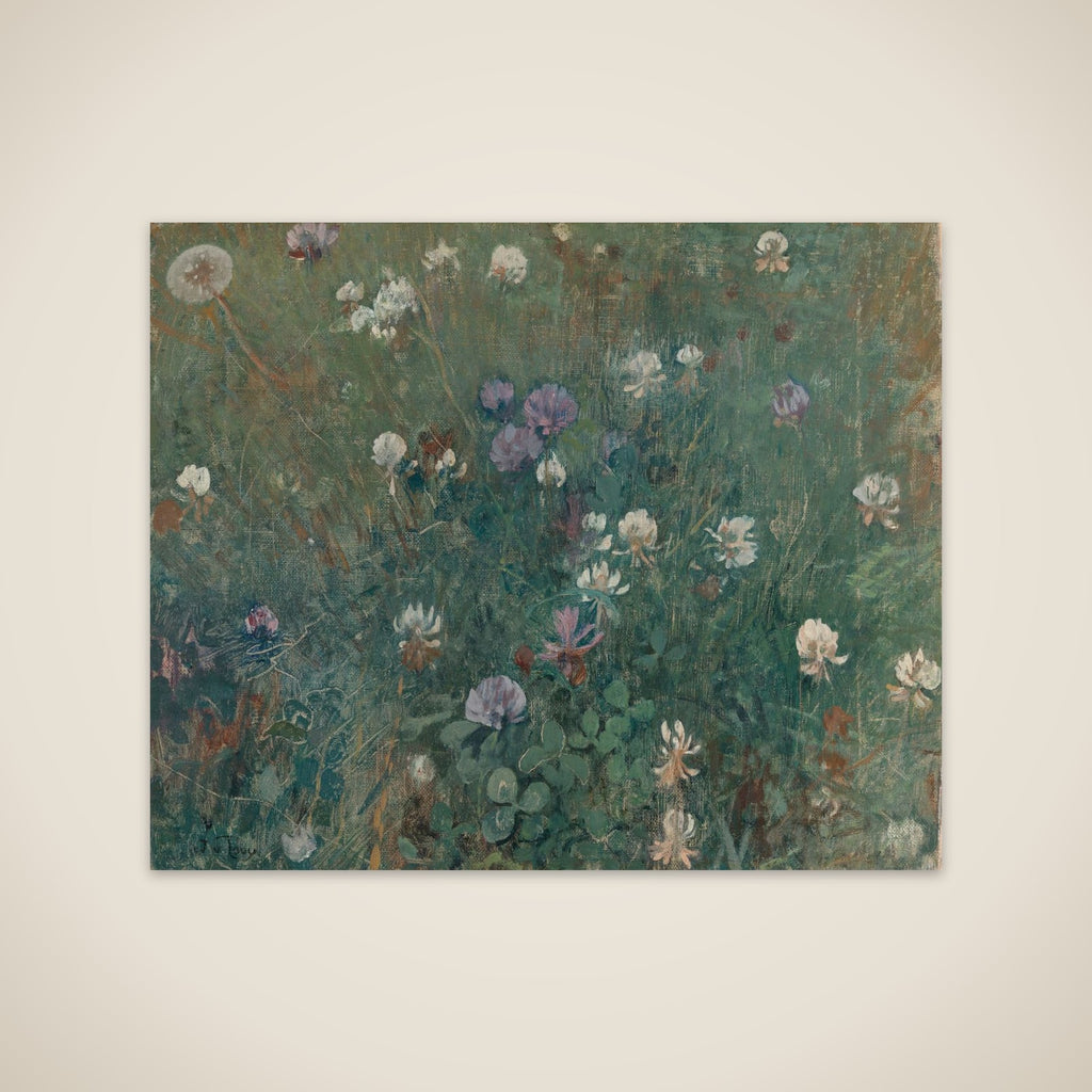Blooming Clover unframed print