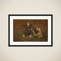 Lying Cow framed