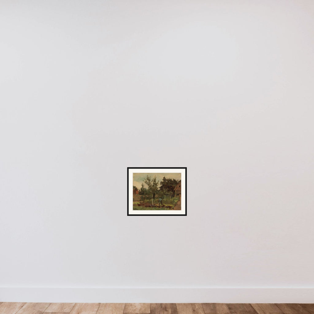 Moestuin framed — shown to scale