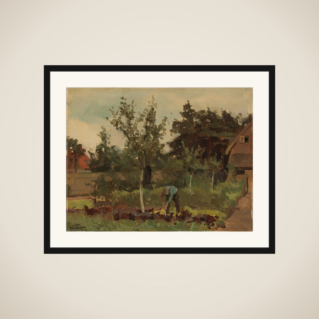 Moestuin framed