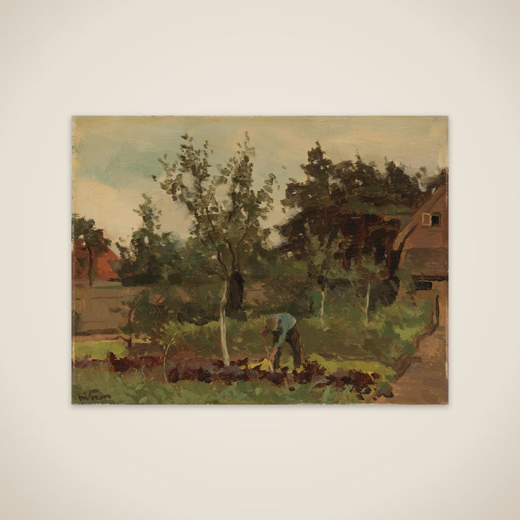 Moestuin unframed print