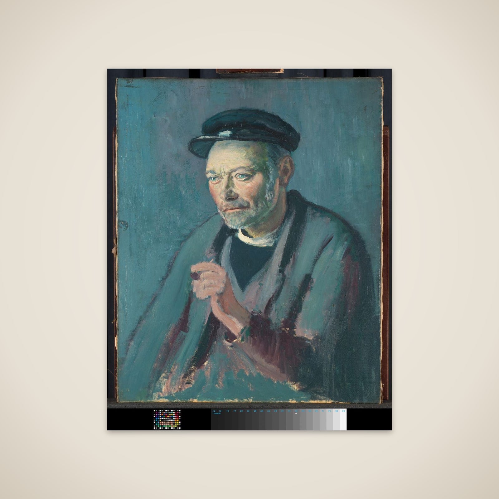 Man with a Pipe unframed print