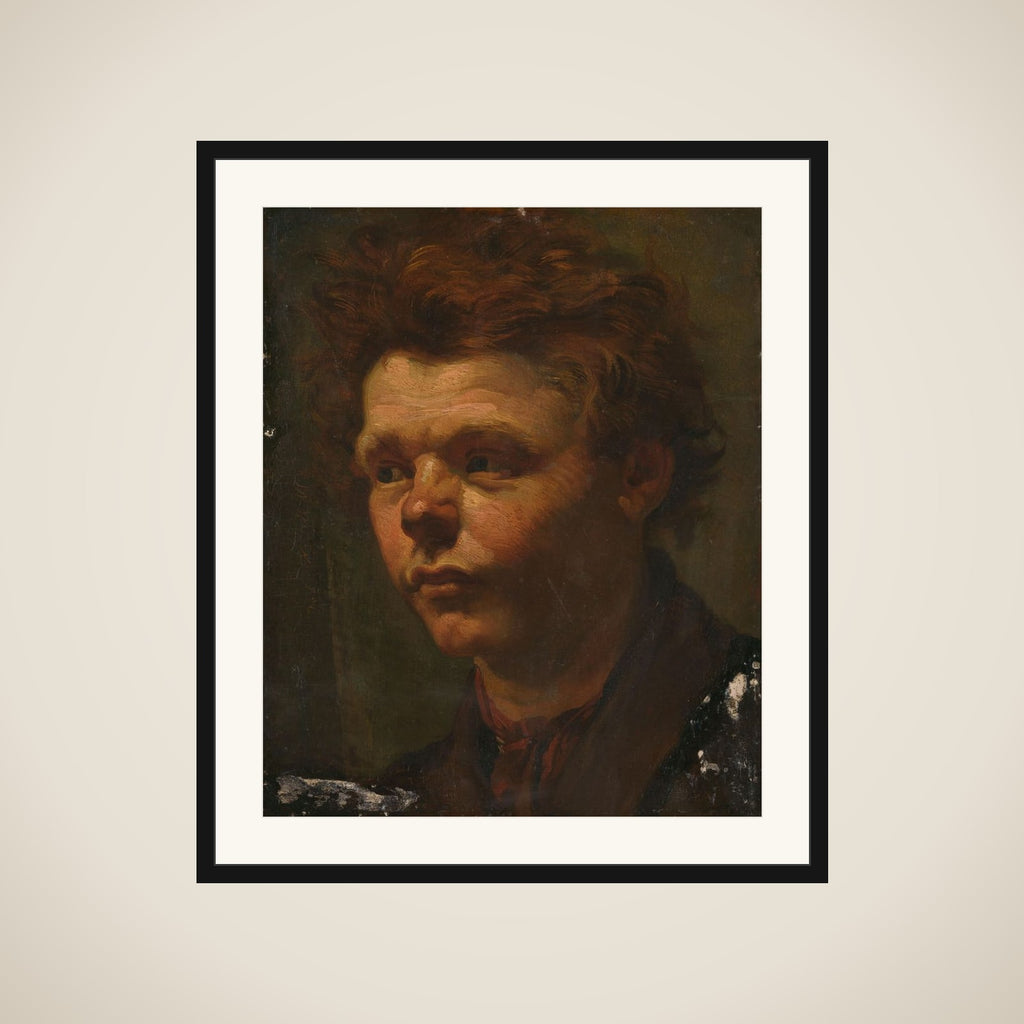 Portrait Study framed