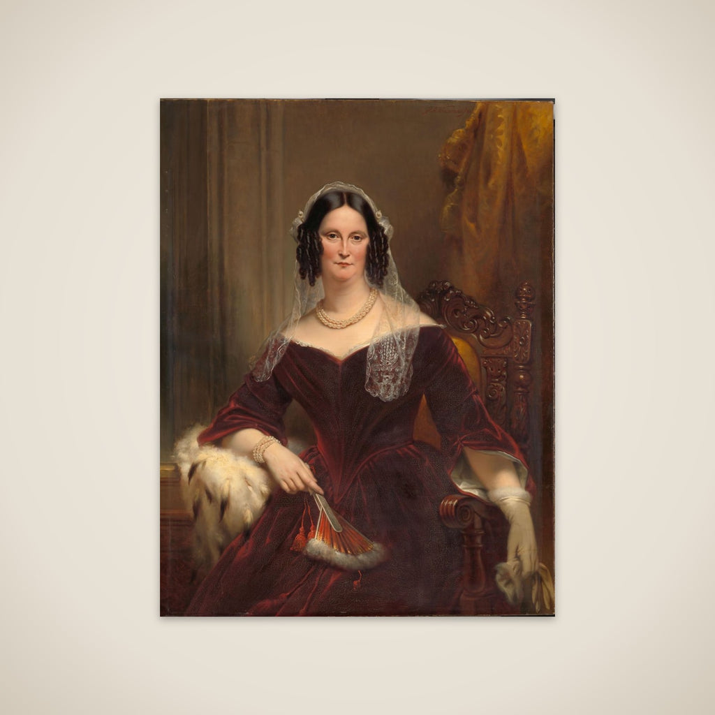 Dieuwke Fontein (1800-79), Second Wife (Married 1834) of Adriaan van der Hoop unframed print