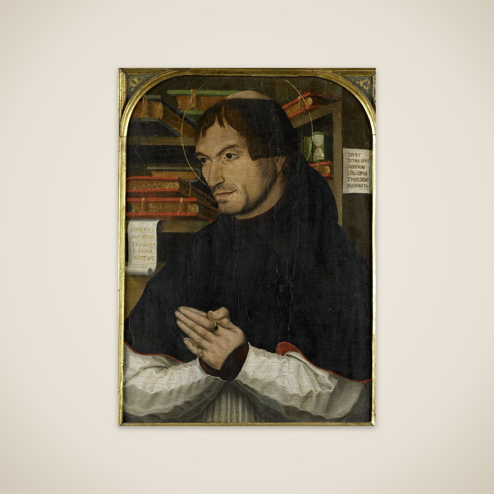 Saint Dionysius the Areopagite in Prayer unframed print