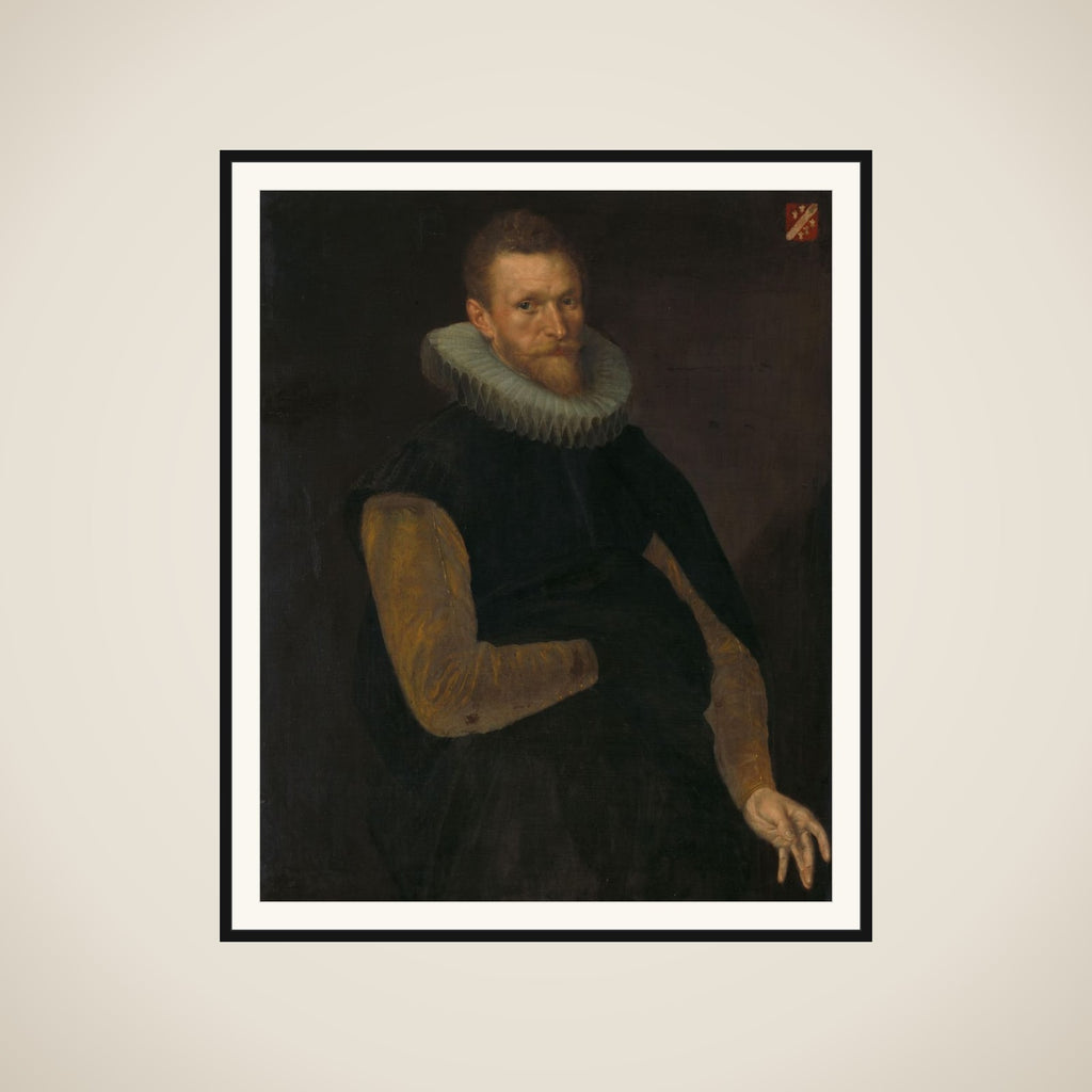 Jacob Cornelisz Banjaert, called van Neck (1564-1638), Admiral, Burgomaster and Councilor of Amsterdam framed