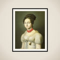 Portrait of Jacoba van Wessem, Wife of Lord Stumphius, Burgomaster of Beverwijk framed