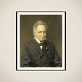 Portrait of Jan Heemskerk Azn (1818-1897) framed