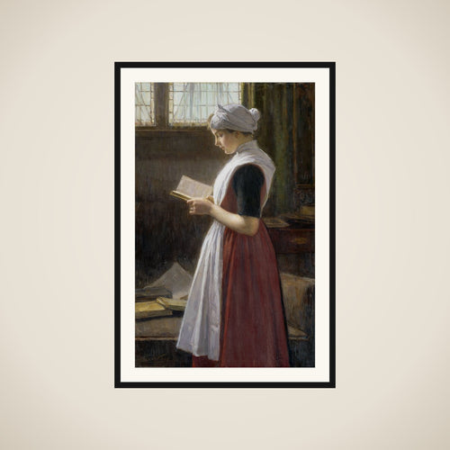 Amsterdam Orphan Girl framed