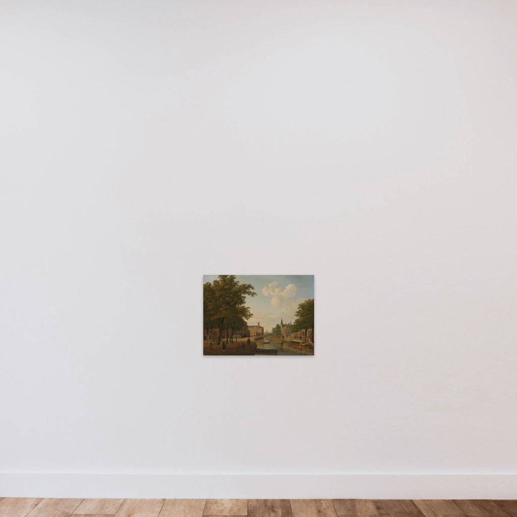 View of the Houtmarkt, Amsterdam unframed — shown to scale