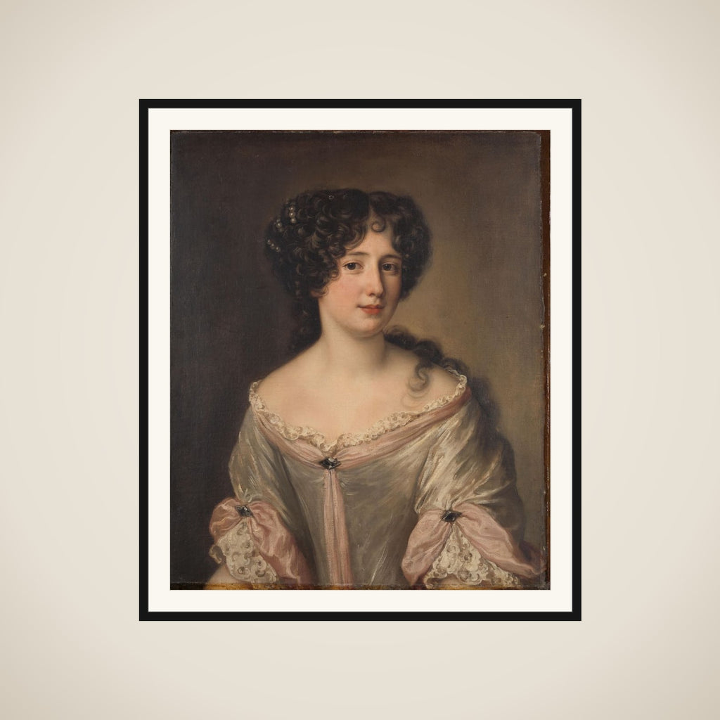 Portrait of La Duchessa Mancini Colonna (1646-1699) framed