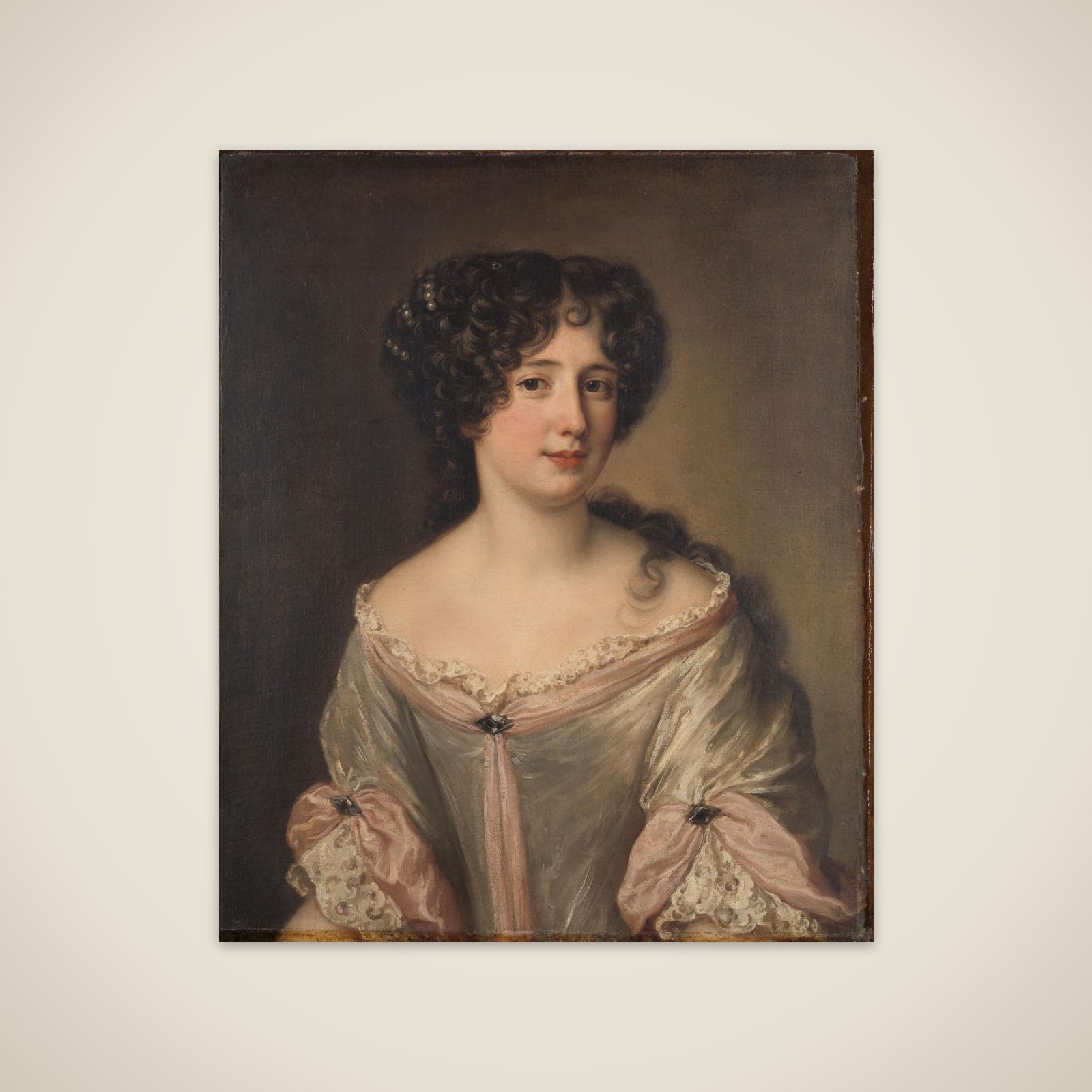 Portrait of La Duchessa Mancini Colonna (1646-1699) unframed print