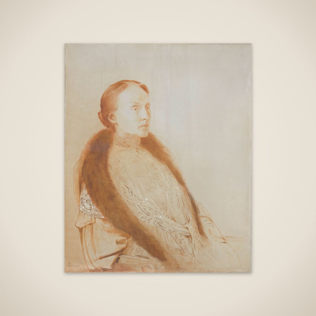 Portrait of A.M.L. Bonger-van der Linden unframed print