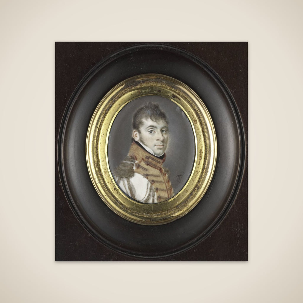 Willem Jacob Verkouteren (1779-1861), in het uniform van de Garde d'Honneur van Delft unframed print
