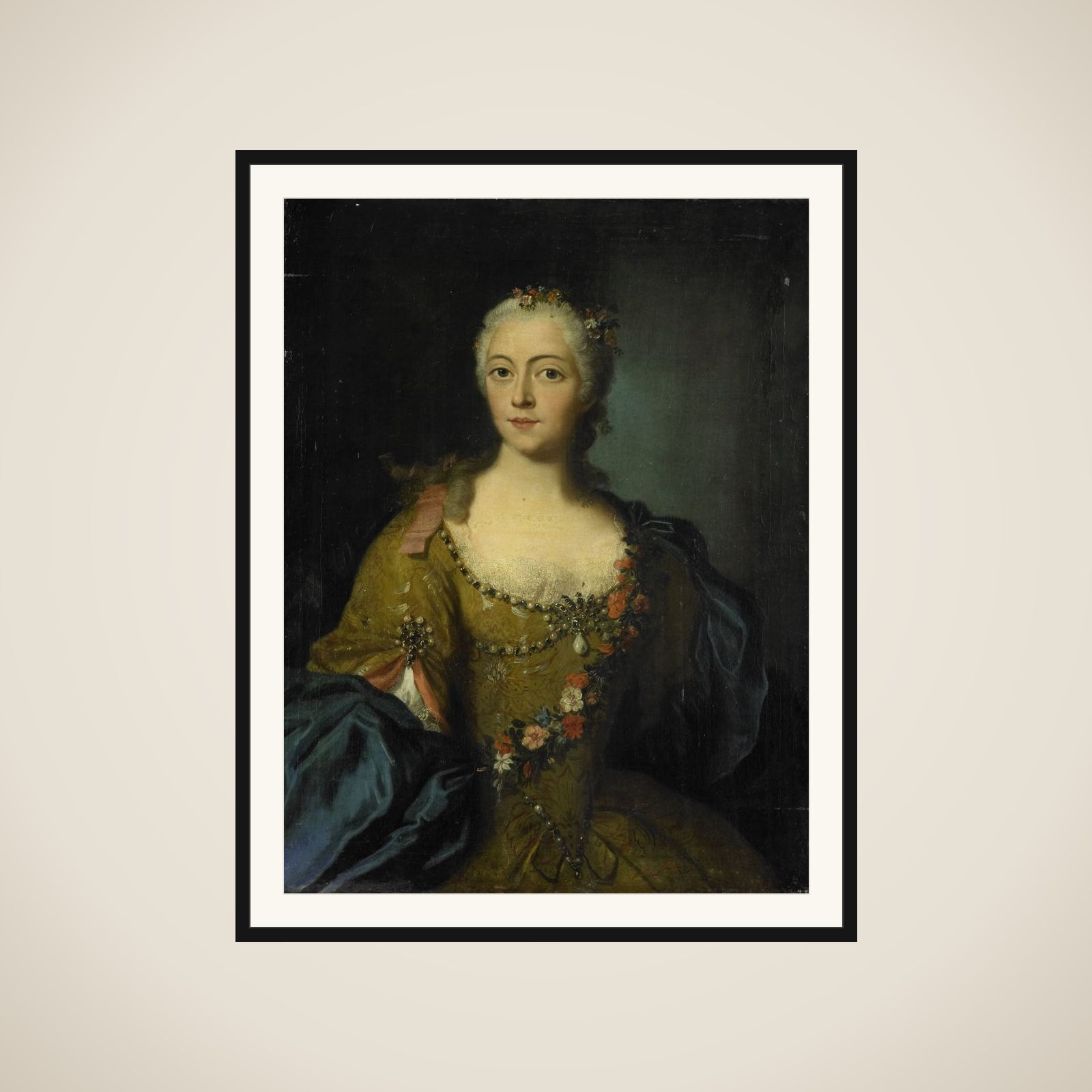 Portrait of a Woman framed