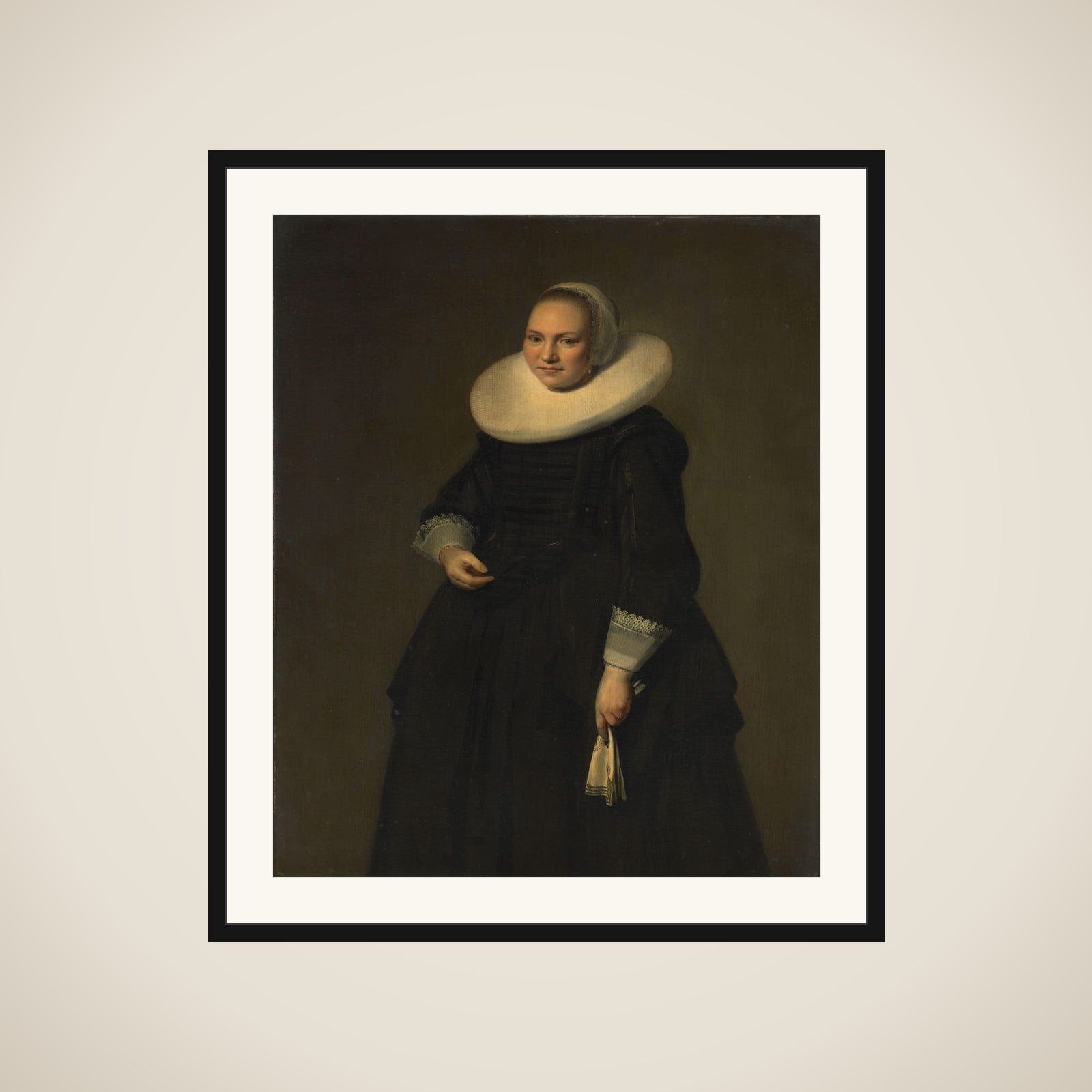 Portrait of a Woman framed