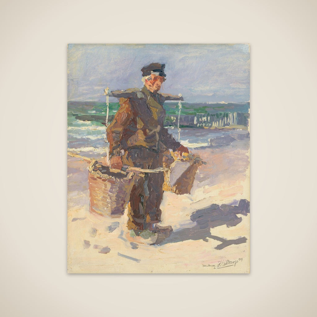 De schelpenvisser unframed print