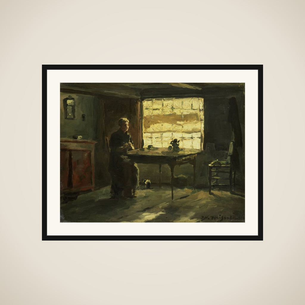 Boereninterieur framed