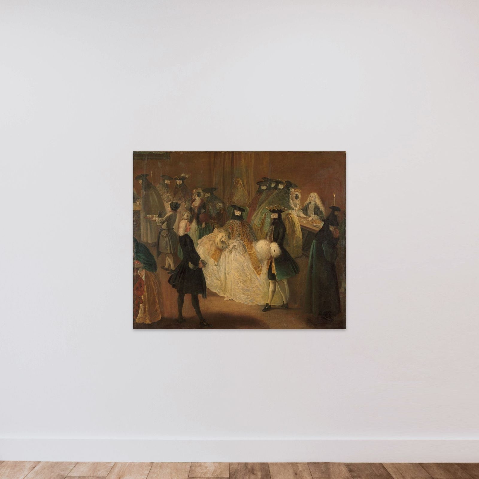 The Casino unframed — shown to scale